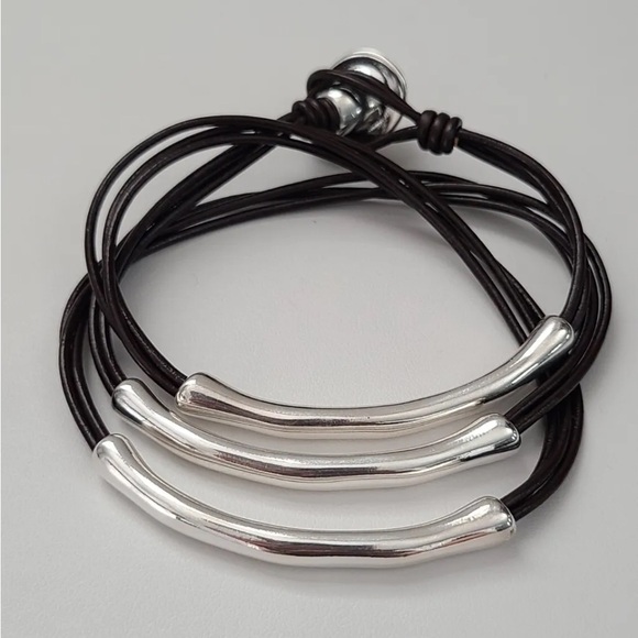 UNO de 50 Bracelet •NOT TO BE • Silver •Size M - Picture 5 of 16